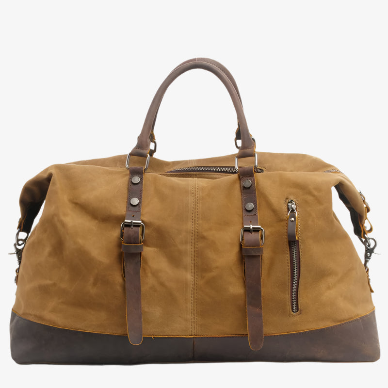 Waxed Canvas Weekender Holdall