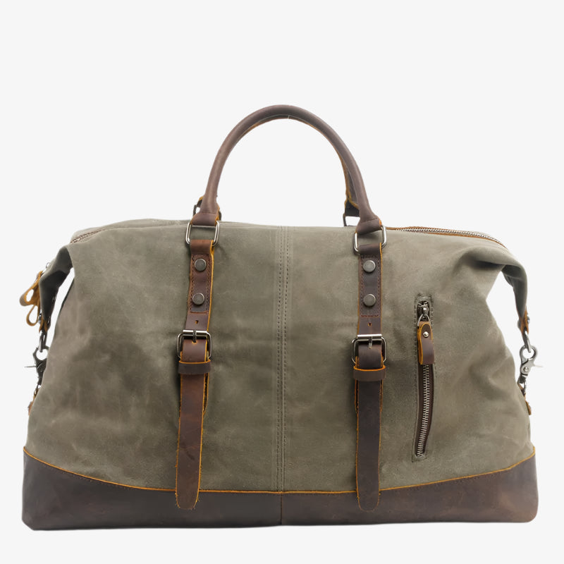 Waxed Canvas Weekender Holdall