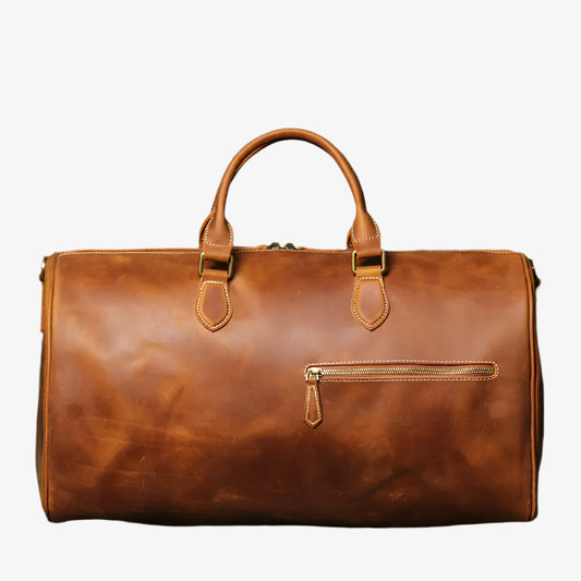 Full Grain Leather Weekender Bag