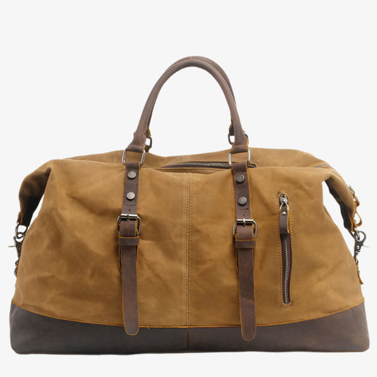 Waxed Canvas Weekender Holdall